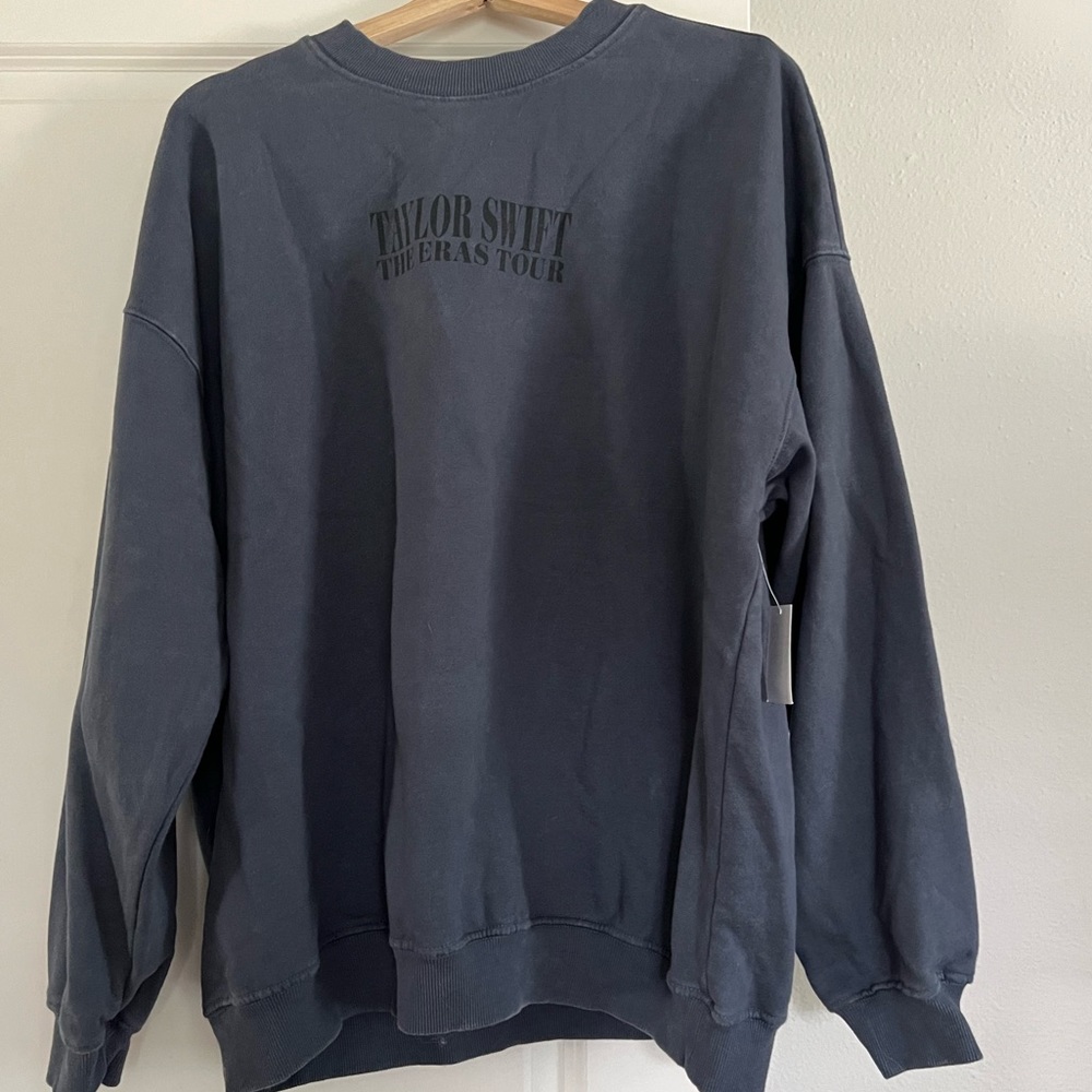 NWT TAYLOR SWIFT ERAS TOUR BLUE CREWNECK
